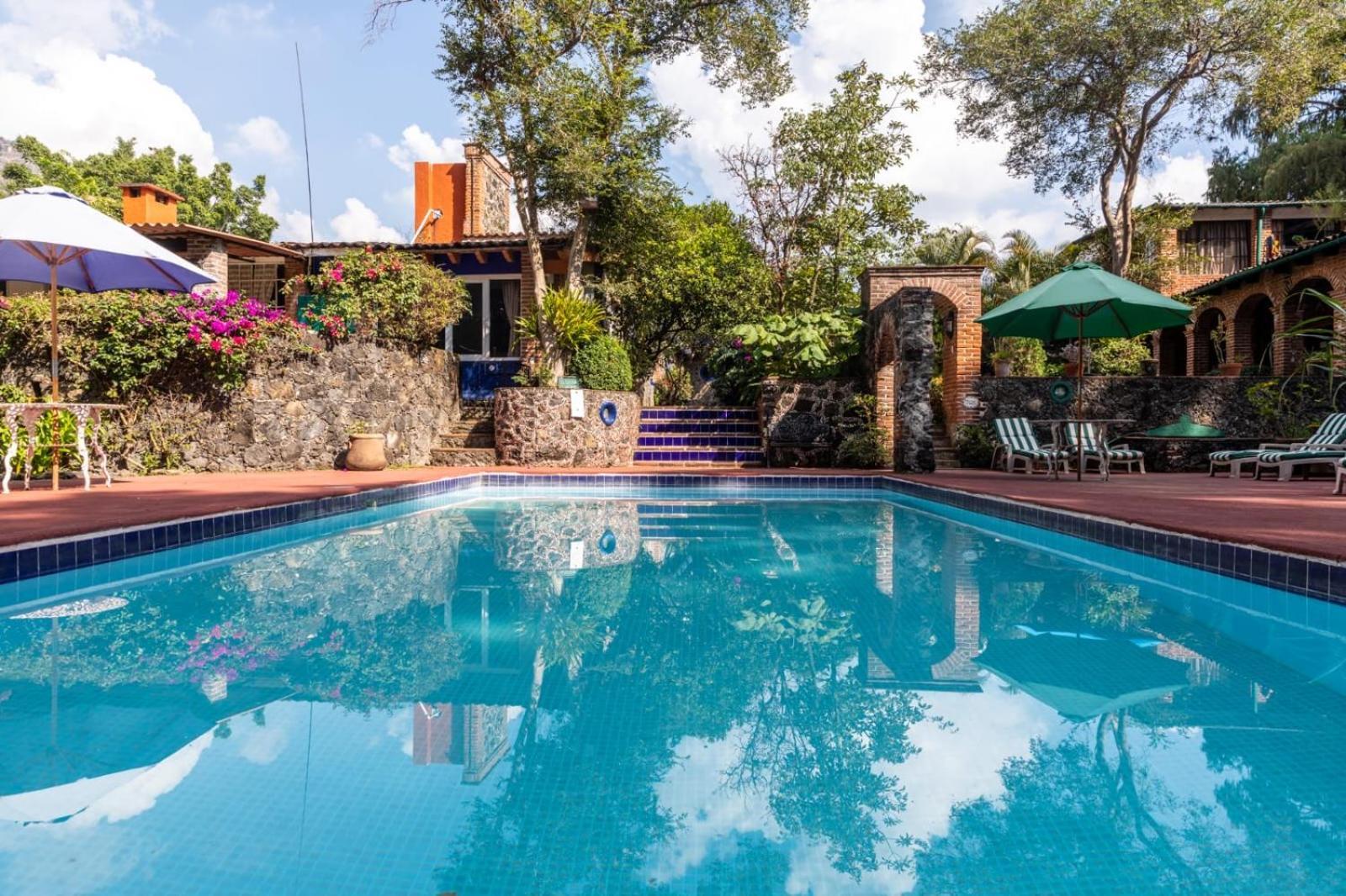 Hotel La Posada Del Valle (Adults Only) テポストラン エクステリア 写真